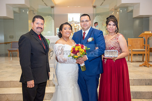 LINK #1 - Xochitl and Luis wedding ceremony at St. Peter Chanel Catholic C