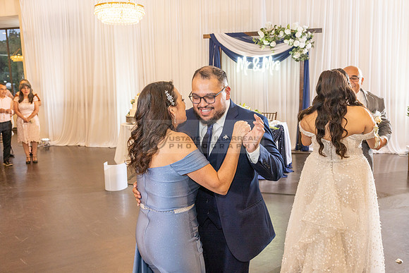 Thalial and Francisco wedding reception at La Mirada Golf course in