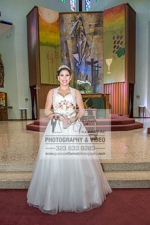 Andrea Lissette quinceaneras, sweet sixteens, weddings, family portraits, anniversaries, photography and video at Miraculos medal catholic church in Montebello,  receptions at Quiet Cannon Montebello,