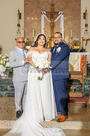 Thalial and Francisco wedding reception at La Mirada Golf course in