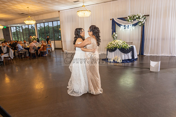 Thalial and Francisco wedding reception at La Mirada Golf course in