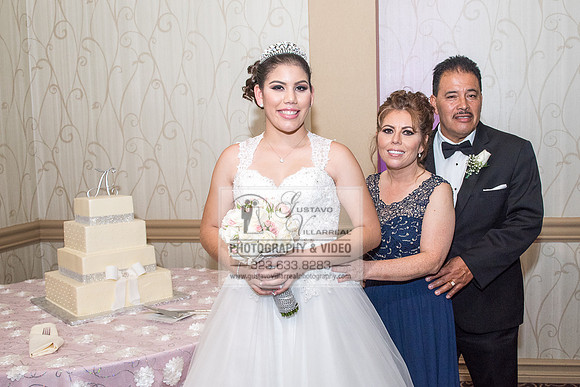 Andrea Lissette quinceaneras, sweet sixteens, weddings, family portraits, anniversaries, photography and video at Miraculos medal catholic church in Montebello,  receptions at Quiet Cannon Montebello,