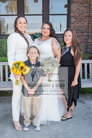 JENNIFER AND CYNTHIA glbt wedding photography and video at Long Beach Museum of Art in Long Beach Ca, www.gustavovillarreal.com, 323-633-8283