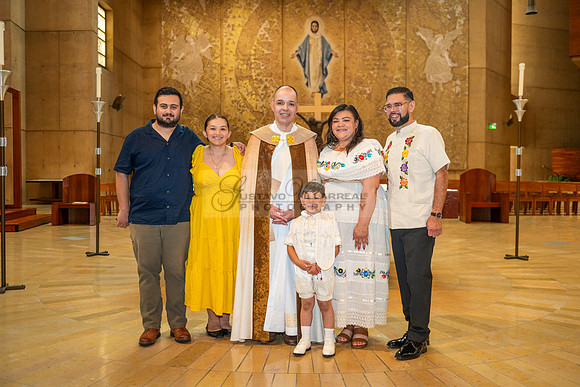 Baptism photographer, videographer at Cathedral of our Lady of Angeles in Los Angeles Ca. Gustavo Villarreal Photography, 323-633-8283, www.gvphotoandvideo.com