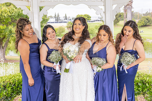 Thalial and Francisco wedding reception at La Mirada Golf course in