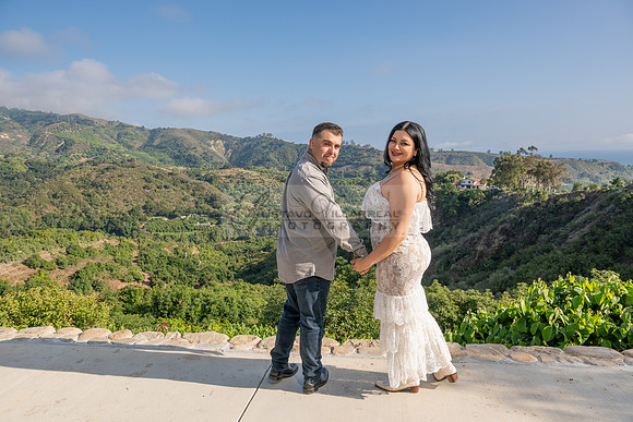 Jessica and Cory engagement photo session at Our Lady of Mount C