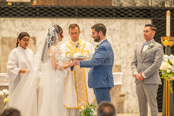 Bryan and Diana wedding ceremony at The Christ Cathedral in Garden Grove Ca, reception at The White House Event Center Anaheim Ca, Gustavo Villarreal photography, videography, 323-633-8283, www.gvphot