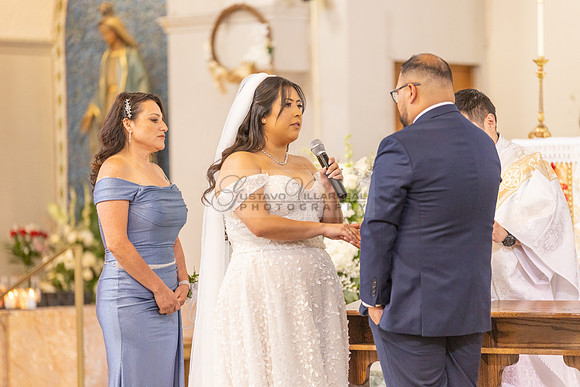 Thalial and Francisco wedding reception at La Mirada Golf course in