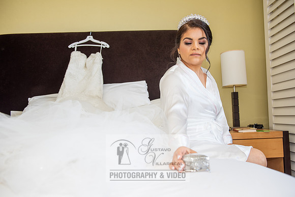 Anthony and Alma wedding celebration at st. Joseph's catholic Ch
