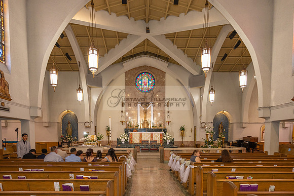 Thalial and Francisco wedding reception at La Mirada Golf course in