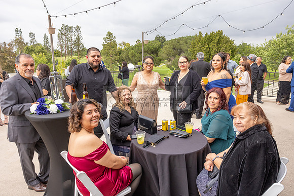 Thalial and Francisco wedding reception at La Mirada Golf course in