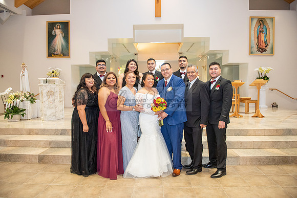 LINK #1 - Xochitl and Luis wedding ceremony at St. Peter Chanel Catholic C