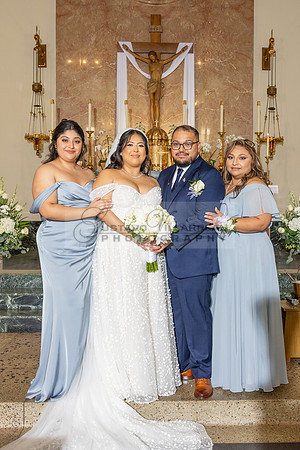 Thalial and Francisco wedding reception at La Mirada Golf course in