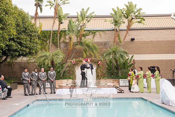 Reina and Adalberto wedding ceremony and reception, photographer
