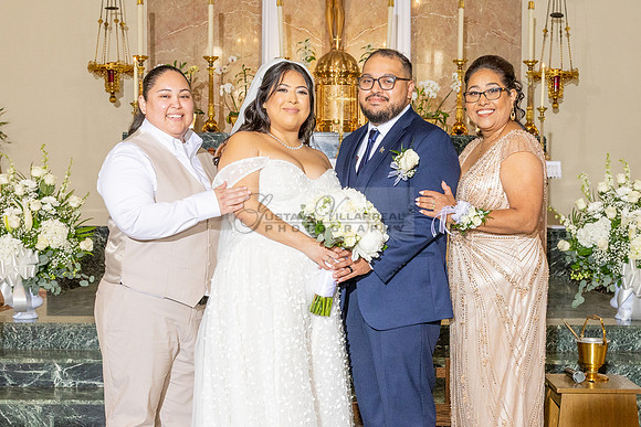 Thalial and Francisco wedding reception at La Mirada Golf course in