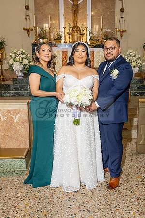 Thalial and Francisco wedding reception at La Mirada Golf course in