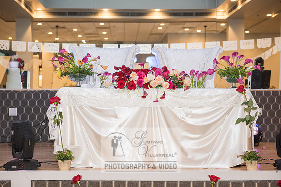 Reina and Adalberto wedding ceremony and reception, photographer