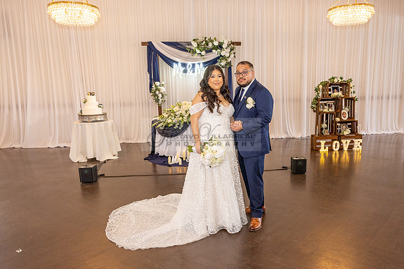 Thalial and Francisco wedding reception at La Mirada Golf course in