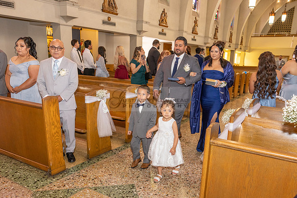 Thalial and Francisco wedding reception at La Mirada Golf course in