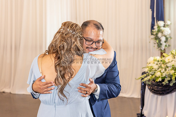 Thalial and Francisco wedding reception at La Mirada Golf course in
