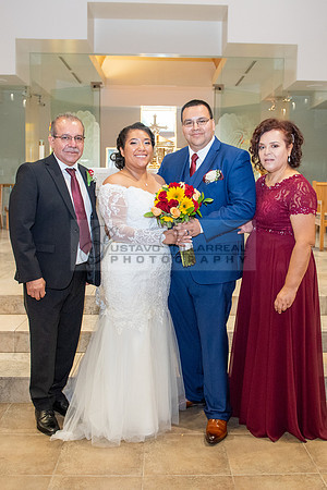 LINK #1 - Xochitl and Luis wedding ceremony at St. Peter Chanel Catholic C