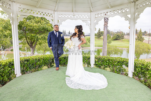 Thalial and Francisco wedding reception at La Mirada Golf course in