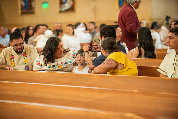 Baptism photographer, videographer at Cathedral of our Lady of Angeles in Los Angeles Ca. Gustavo Villarreal Photography, 323-633-8283, www.gvphotoandvideo.com