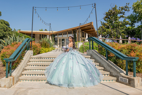 Janelle Ornelas quinceanera photo shoot at the arboretum in Arcadia Ca, Gustavo Villarreal Photography, 323-633-8283, www.gvphotoandvideo.com