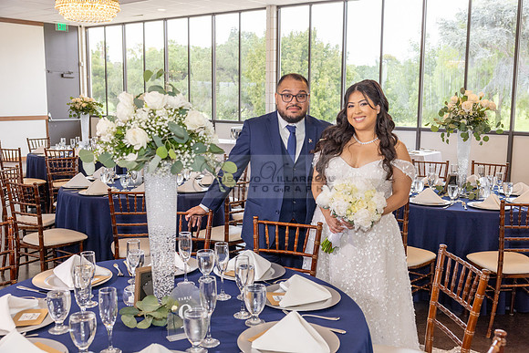 Thalial and Francisco wedding reception at La Mirada Golf course in