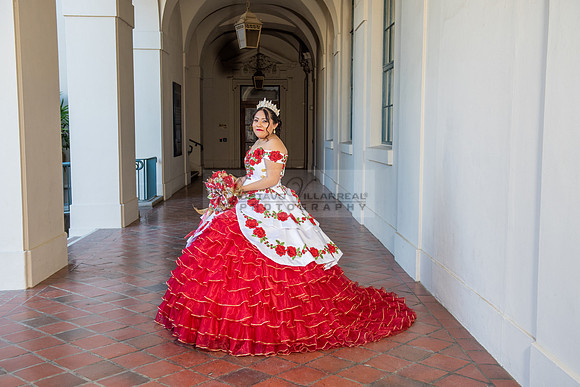 Estephanie Cristal Quinceanera photo shoot ideas, video in Pasadena City Hall in Pasadena Ca. Home reception, 323-633-8283