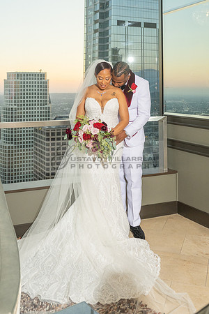 Antecia and Terry Wedding celebration, reception at City Club Los Angeles Ca, photography and videography by Gustavo Villarreal, 323-633-8283, www.gvphotoandvideo.com