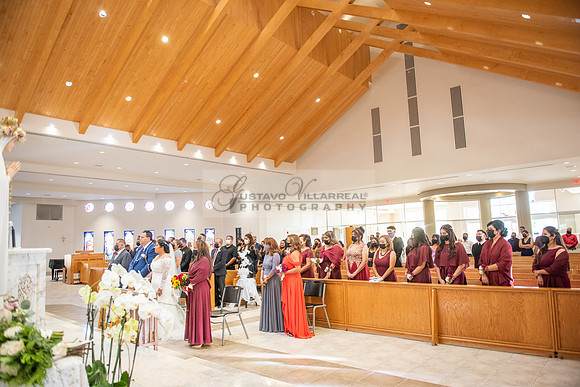 LINK #1 - Xochitl and Luis wedding ceremony at St. Peter Chanel Catholic C