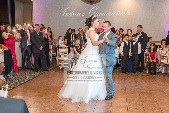 Andrea Lissette quinceaneras, sweet sixteens, weddings, family portraits, anniversaries, photography and video at Miraculos medal catholic church in Montebello,  receptions at Quiet Cannon Montebello,