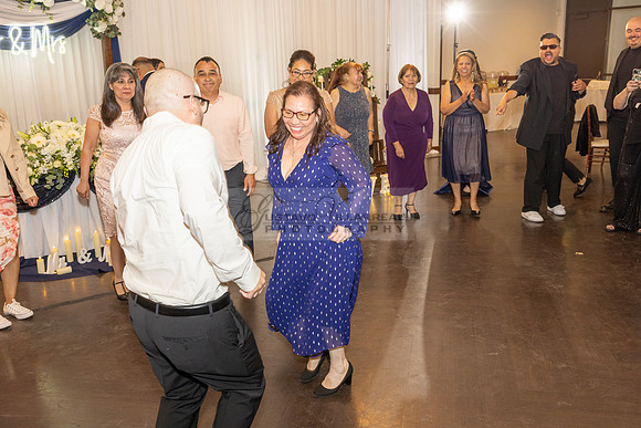 Thalial and Francisco wedding reception at La Mirada Golf course in
