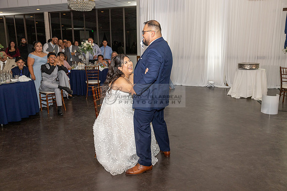 Thalial and Francisco wedding reception at La Mirada Golf course in