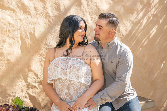 Jessica and Cory engagement photo session at Our Lady of Mount C