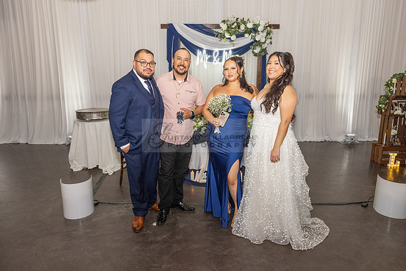 Thalial and Francisco wedding reception at La Mirada Golf course in