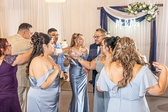 Thalial and Francisco wedding reception at La Mirada Golf course in