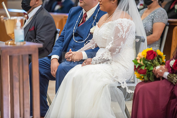 LINK #1 - Xochitl and Luis wedding ceremony at St. Peter Chanel Catholic C