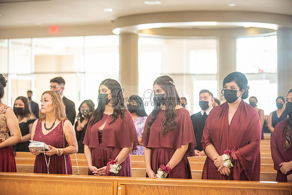 LINK #1 - Xochitl and Luis wedding ceremony at St. Peter Chanel Catholic C