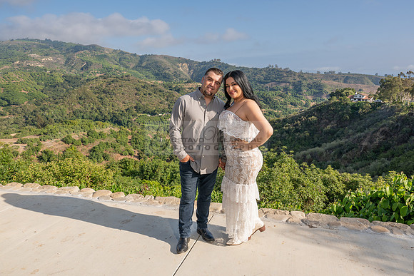Jessica and Cory engagement photo session at Our Lady of Mount C