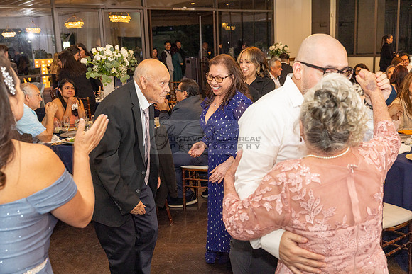 Thalial and Francisco wedding reception at La Mirada Golf course in