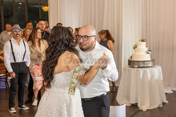 Thalial and Francisco wedding reception at La Mirada Golf course in