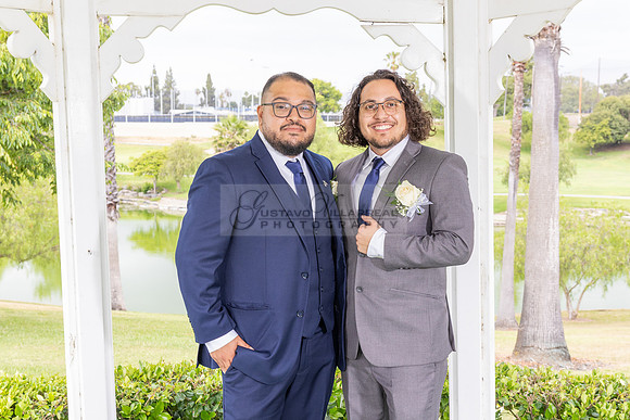 Thalial and Francisco wedding reception at La Mirada Golf course in