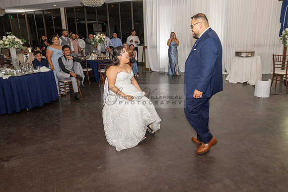 Thalial and Francisco wedding reception at La Mirada Golf course in
