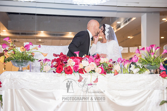 Reina and Adalberto wedding ceremony and reception, photographer