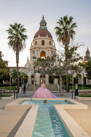 Camila Pacheco quinceanera, sweet 16, photo session in Pasadena City Hall in Pasadena California, photography and videography by Gustavo Villarreal photographer, 323-633-8283, www.gvphotoandvideo.com