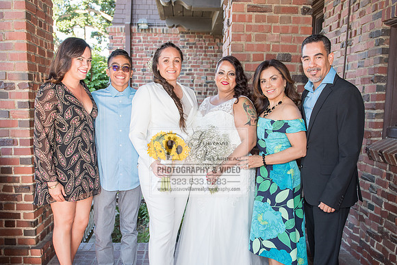 JENNIFER AND CYNTHIA glbt wedding photography and video at Long Beach Museum of Art in Long Beach Ca, www.gustavovillarreal.com, 323-633-8283