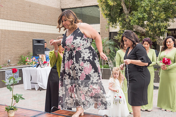 Reina and Adalberto wedding ceremony and reception, photographer