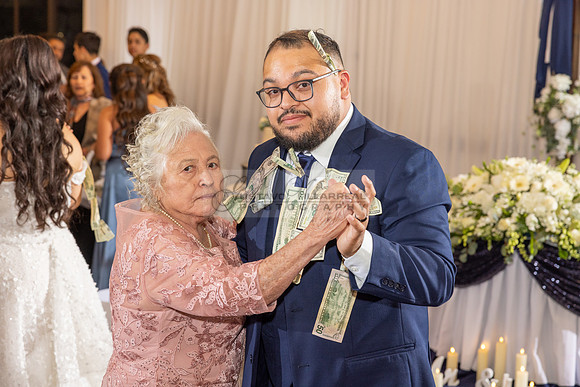 Thalial and Francisco wedding reception at La Mirada Golf course in